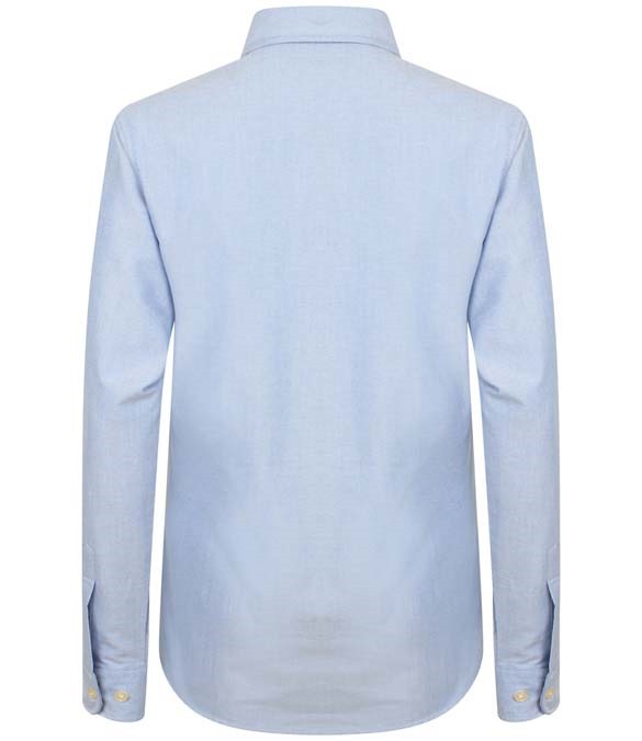 Henbury Ladies Long Sleeve Classic Oxford Shirt