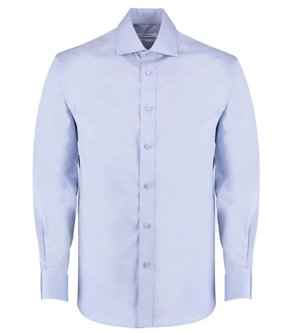 Kustom Kit Premium Long Sleeve Classic Fit Oxford Shirt