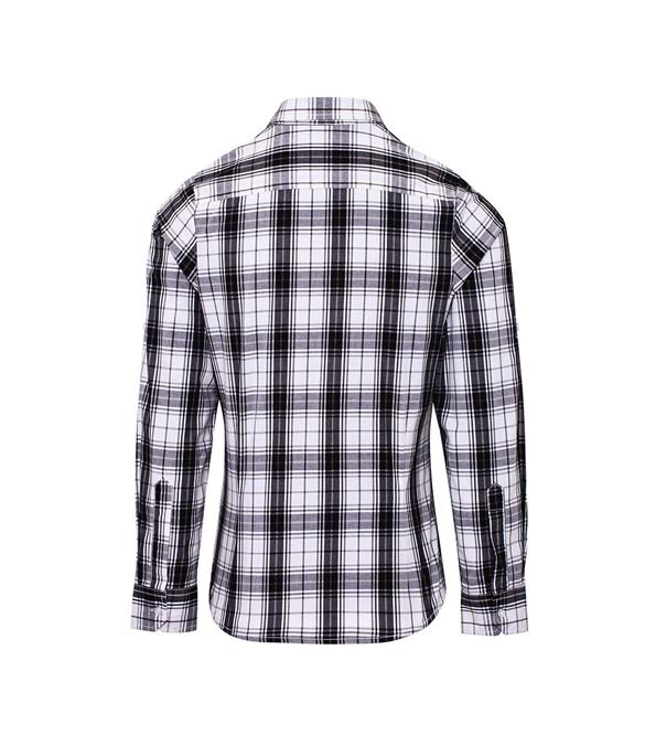 Premier Ladies Ginmill Check Long Sleeve Shirt