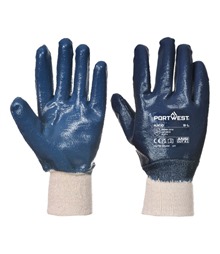 Nitrile Knitwrist Glove