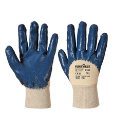 Nitrile Light Knitwrist Glove