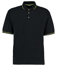 Kustom Kit St Mellion Tipped Cotton Pique Polo Shirt