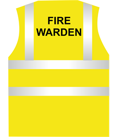 Hi Visibility Fire Warden Vest
